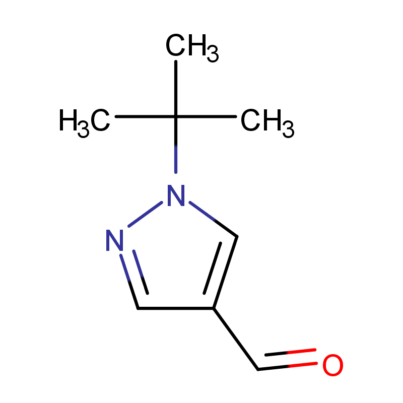 1-叔丁基吡唑-4-甲醛