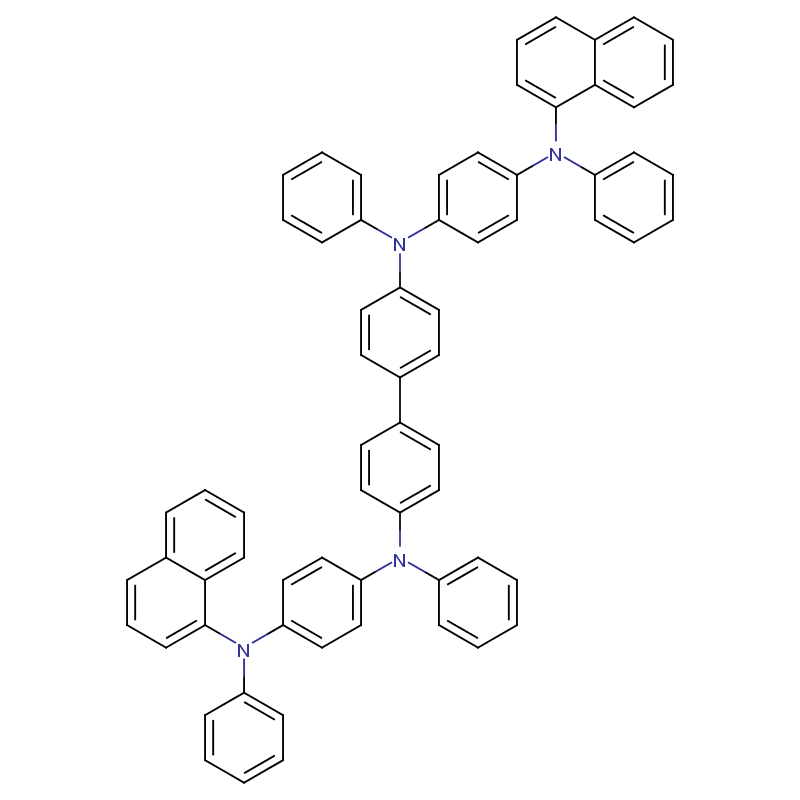 N,N'-Bis[4-(1-naphthalenylphenylamino)phenyl]-N,N'-diphenyl-[1,1'-biphenyl]-4,4'-diamine