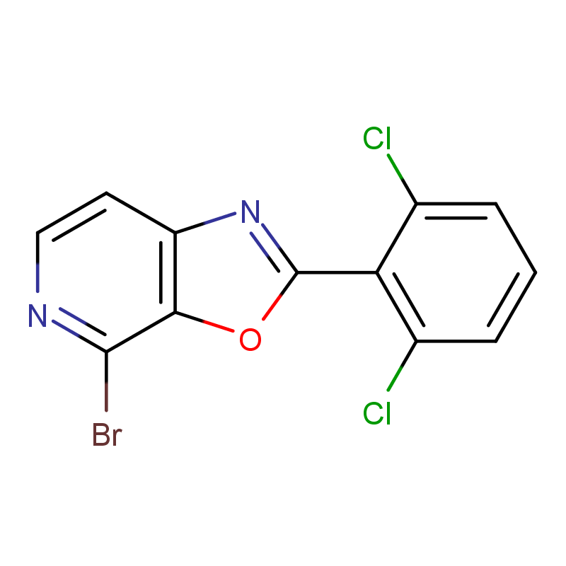 Oxazolo[5,4-c]pyridine, 4-broMo-2-(2,6-dichlorophenyl)-