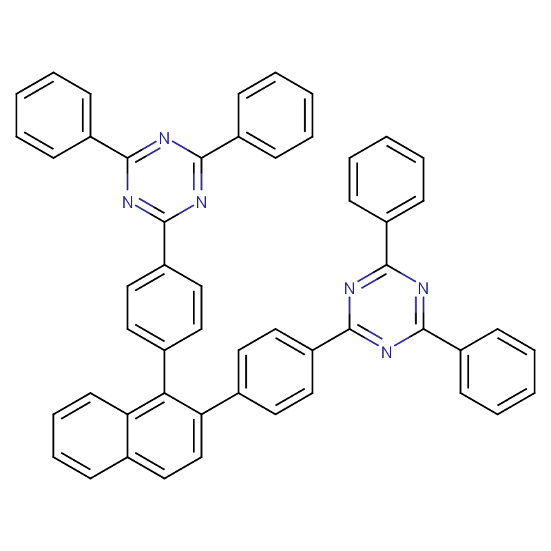 2,2'-(1,2-萘二酰二-4,1-苯烯)双[4,6-二苯基-1,3,5-三嗪]