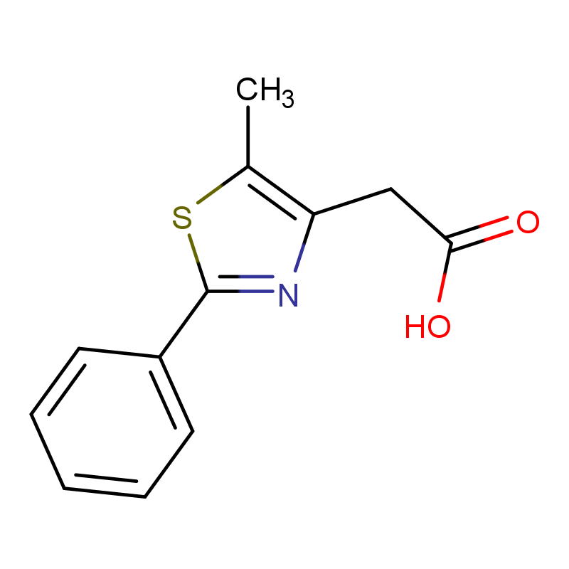(5-甲基-2-苯基-4-噻唑基)乙酸