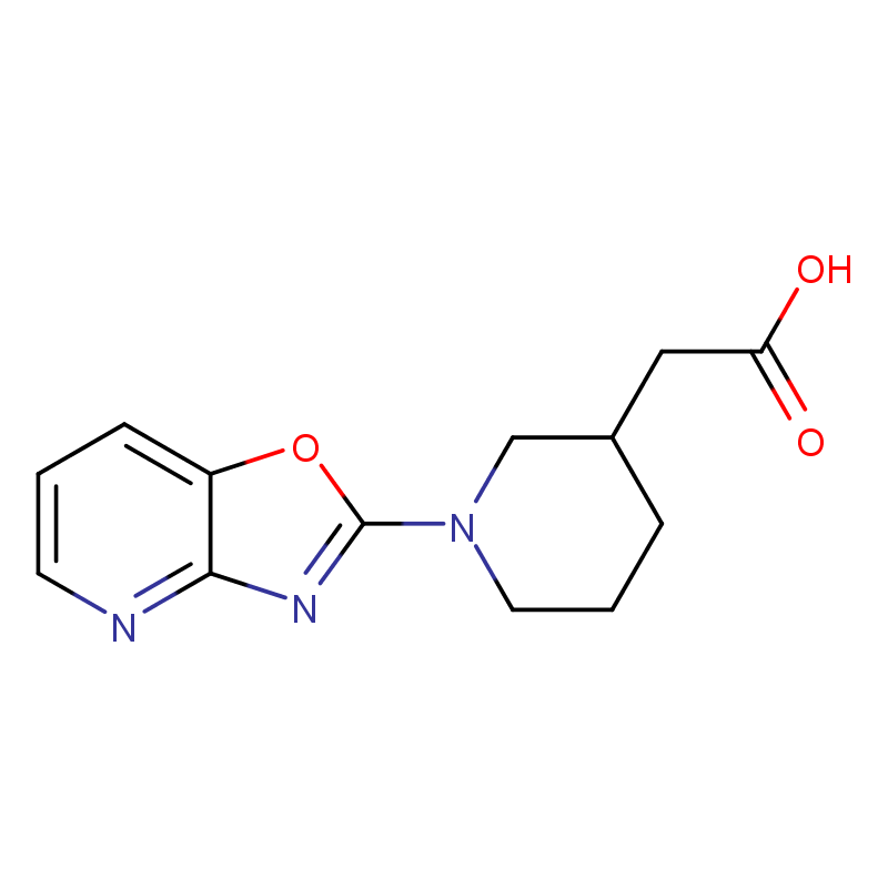 (1-[1,3]oxazolo[4,5-b]pyridin-2-ylpiperidin-3-yl)acetic acid