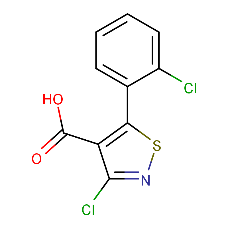 3-CHLORO-5-(2-CHLOROPHENYL)ISOTHIAZOLE-4-CARBOXYLIC ACID
