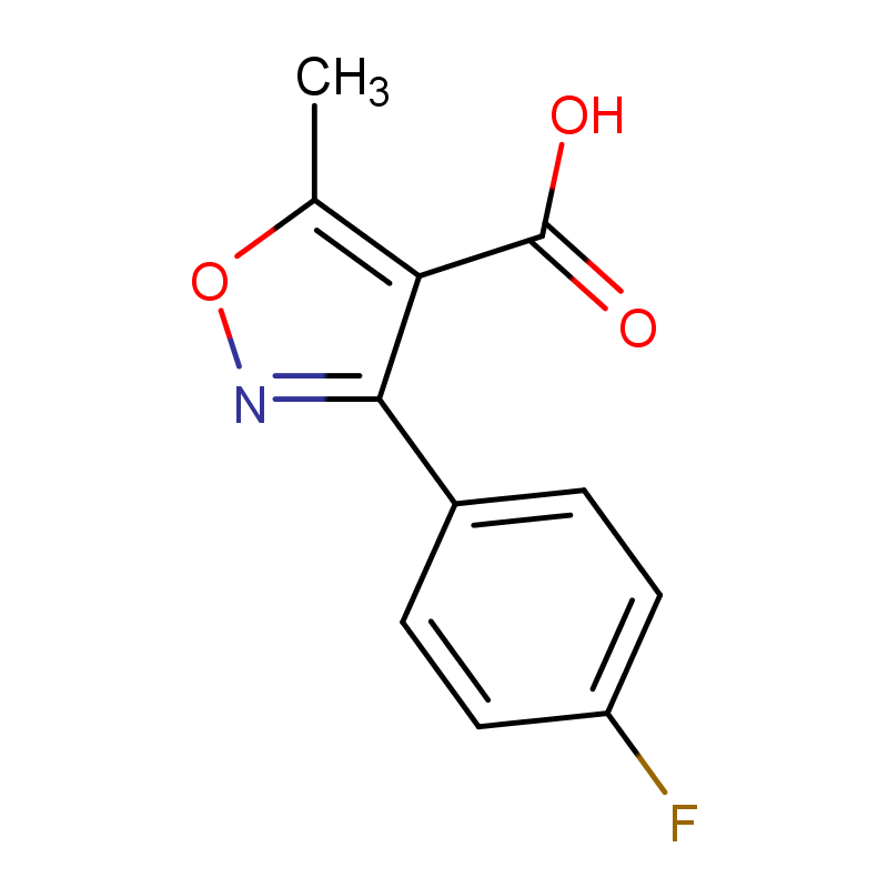 3-(4-氟苯基)-5-甲基-4-异恶唑羧酸