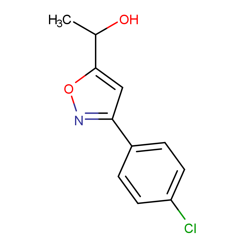 1-[3-(4-CHLOROPHENYL)-5-ISOXAZOLYL]-1-ETHANOL