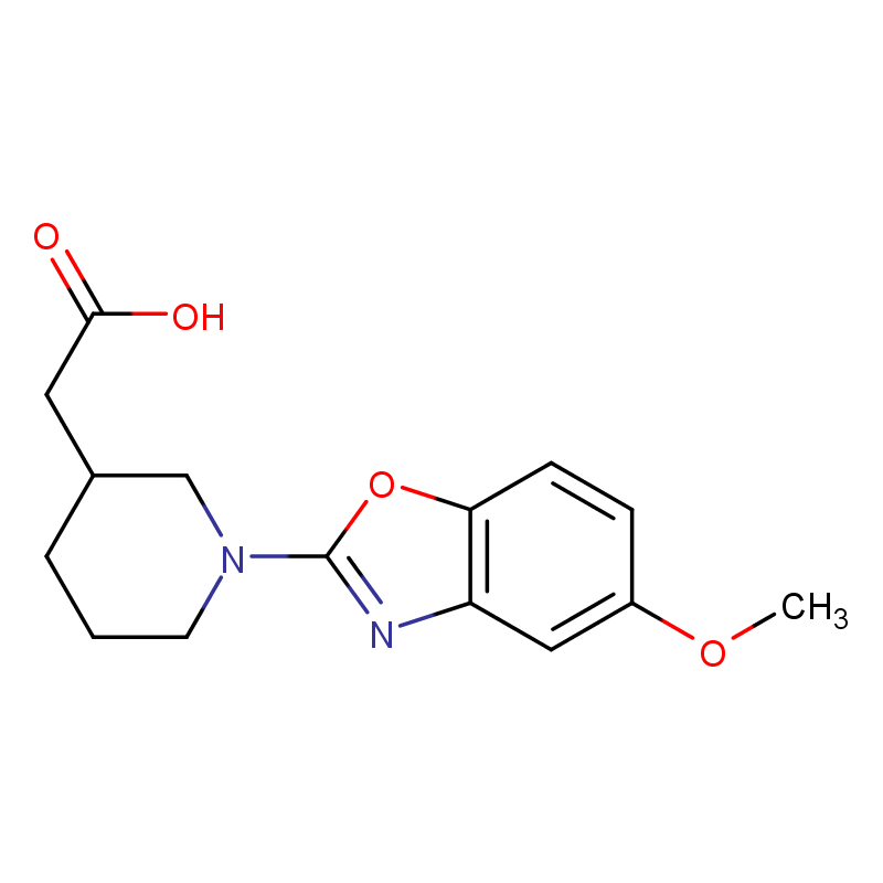 [1-(5-methoxy-1,3-benzoxazol-2-yl)piperidin-3-yl]acetic acid