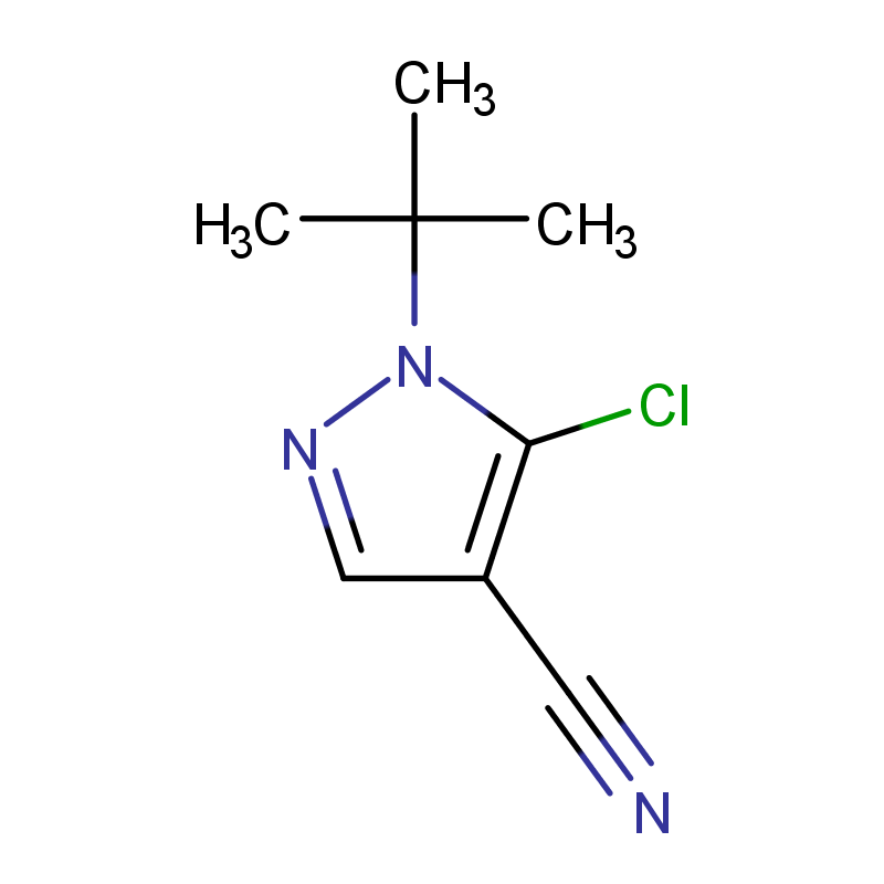 1 -叔丁基- 5 -氯-1H -吡唑- 4 -腈