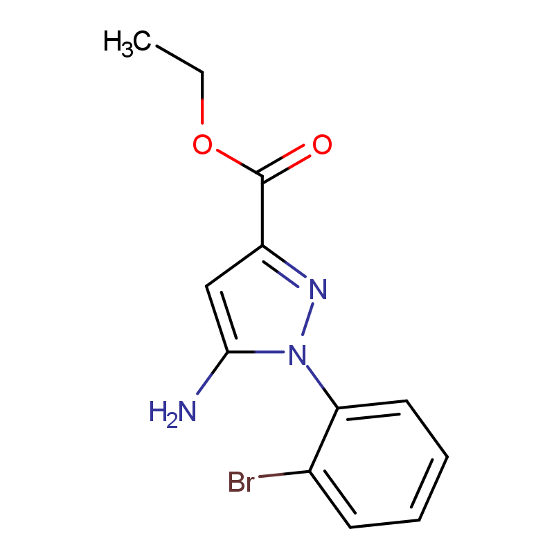 5-氨基-1-(2-溴苯基)-1H-吡唑-3-甲酸乙酯