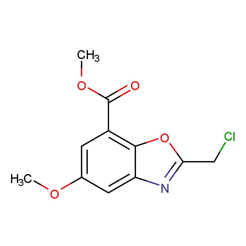 Methyl 2-(chloromethyl)-5-methoxy-1,3-benzoxazole-7-carboxylate
