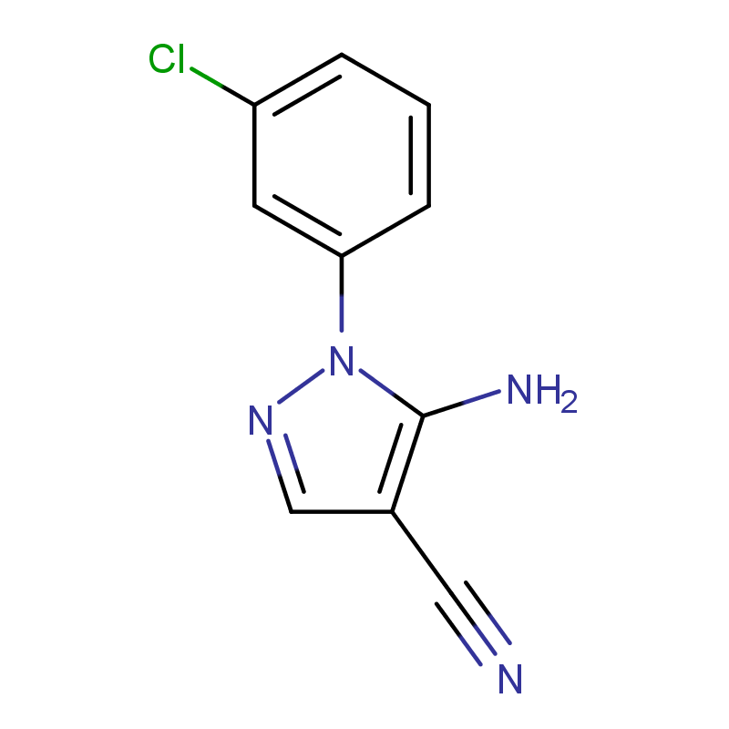 5-氨基-1-(3-氯苯基)-1H-吡唑-4-甲腈