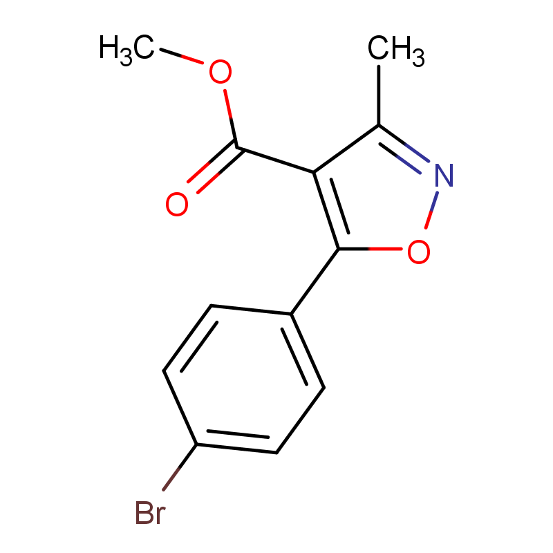 5-(4-溴苯基)-3-甲基异噁唑-4-甲酸甲酯