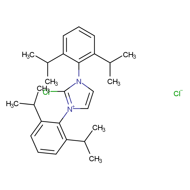 1,3-双(2,6-二异丙基苯基)2-氯咪唑鎓盐酸盐