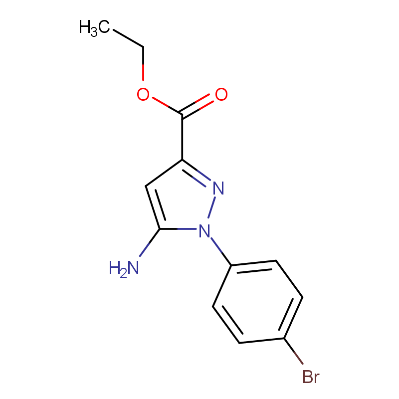 5-氨基-1-对溴苯基吡唑-3-甲酸乙酯