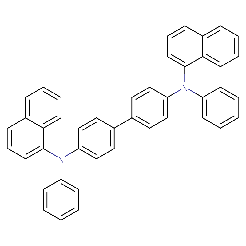 N,N'-Bis- (1-naphthalenyl)-N,N'-bis-phenyl-(1,1'-biphenyl)-4,4'-diamine