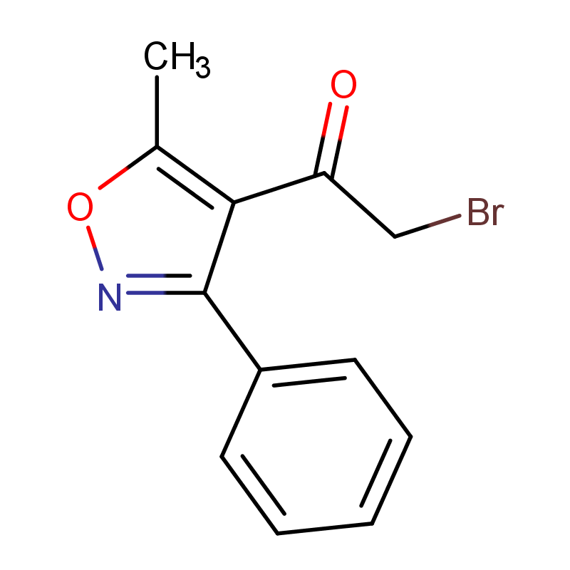 2-溴-1-(5-甲基-3-苯基异恶唑-4-基)乙-1-酮