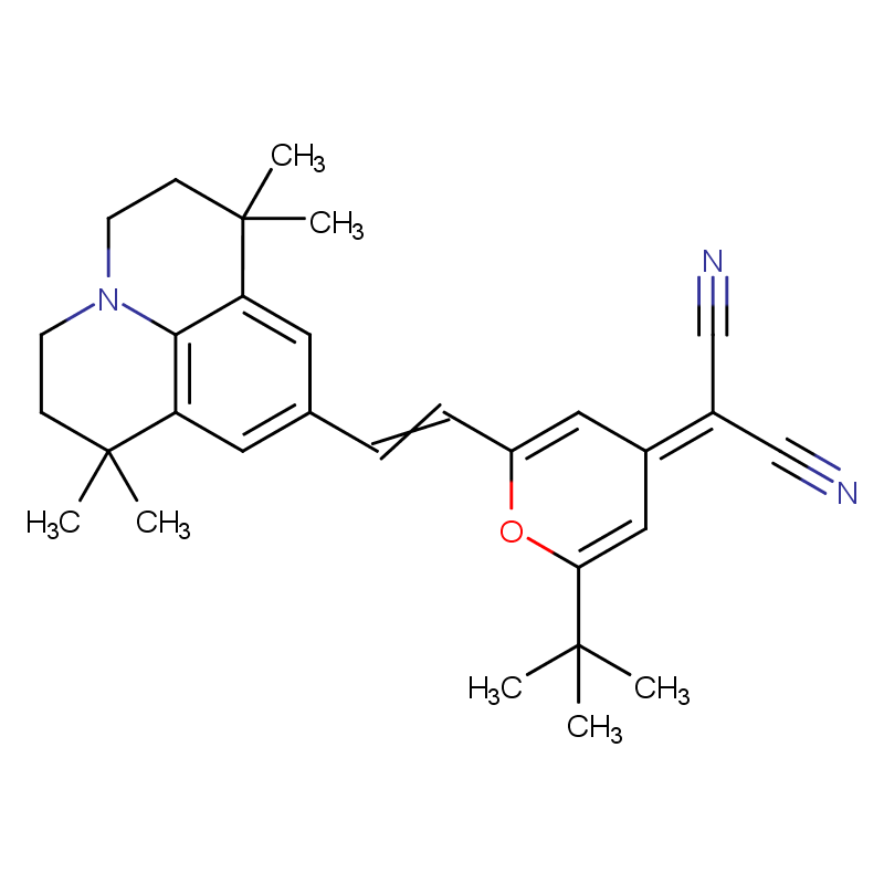 4-(Dicyanomethylene)-2-tert-butyl-6-(1,1,7,7-tetramethyljulolidin-4-yl-vinyl)-4H-pyran