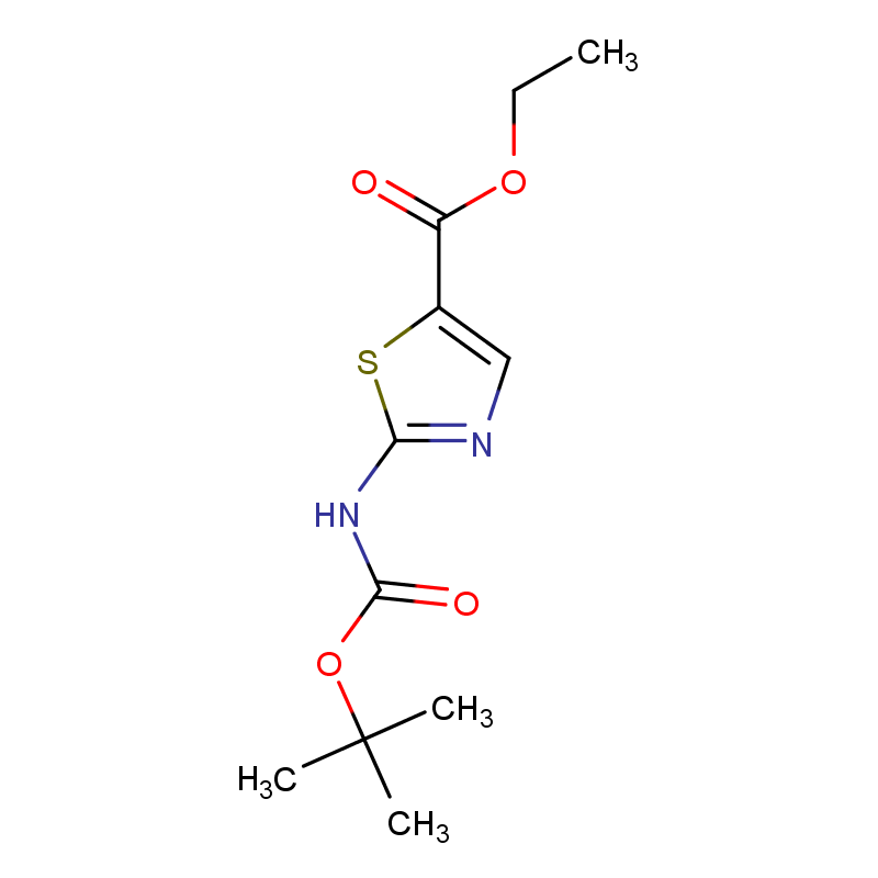 2-(叔丁氧酰氨基)噻唑-5-甲酸乙酯