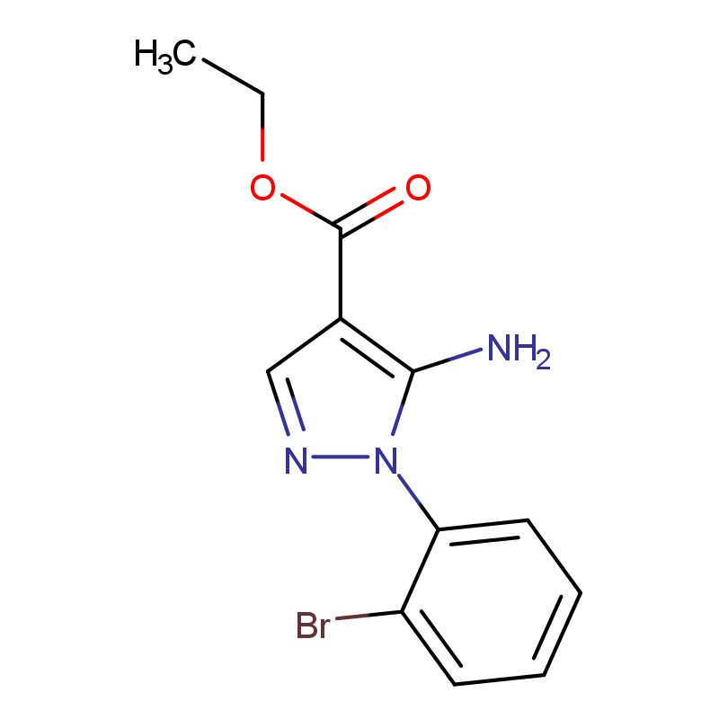 5-氨基-1-(2-溴苯基)-1H-吡唑-4-羧酸乙酯