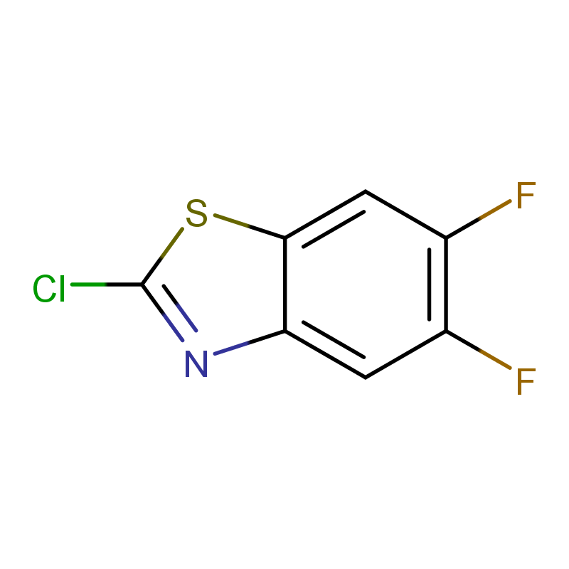 2-氯-5,6-二氟苯并噻唑