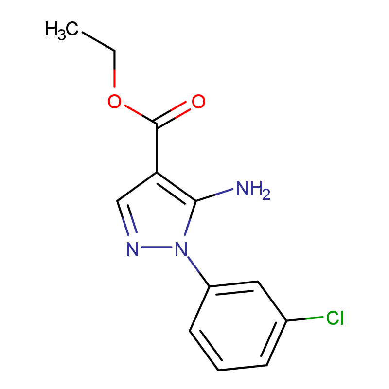 5-氨基-1-(3-氯苯基)-1H-吡唑-4-羧酸乙酯