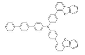 N,N-Bis[4-(4-dibenzofuranyl)phenyl][1,1':4',1''-terphenyl]-4